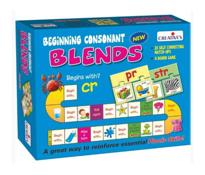 Creatives Beginning Consonant Blends Educational Game