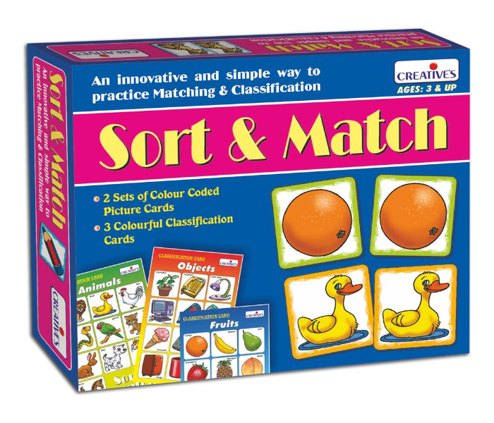 Creatives Sort and Match Educational Game