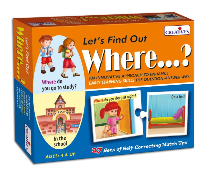 Creatives Lets Find out Where Educational Game