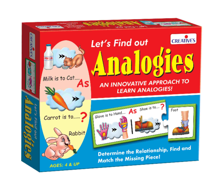 Creatives Lets Find out Analogies Educational Game
