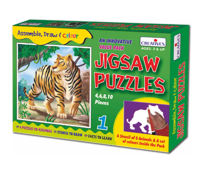 Creatives Jigsaw Puzzles 1 Educational Game