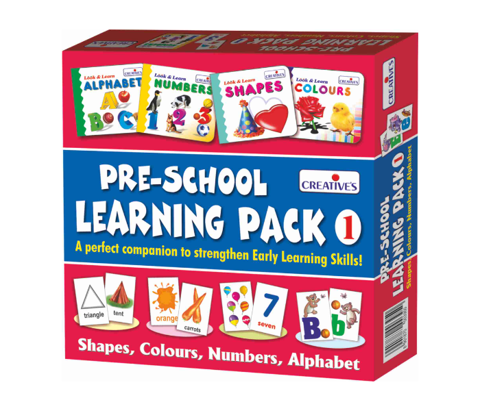 Creatives Pre School Learning Pack 1 Educational Game