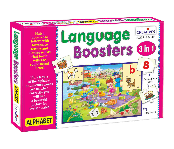 Creatives Language Boosters Alphabet Educational Game