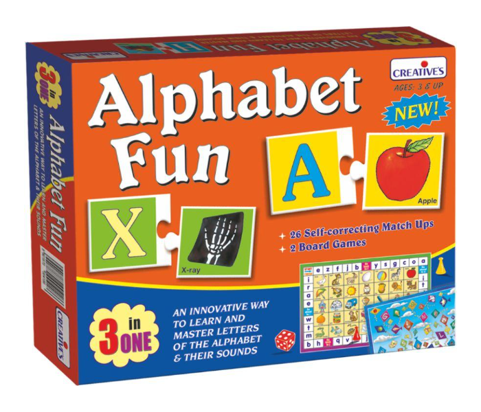 Creatives Alphabet Fun 3 in one Game Educational Game