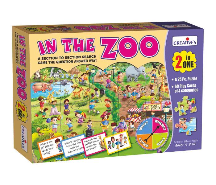 Creatives In the Zoo Educational Game