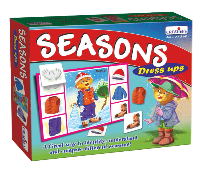 Creatives Seasons Dress Ups Educational Game