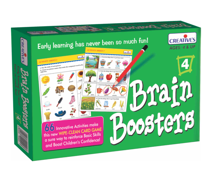 Creatives Brain Boosters 4 Educational Game