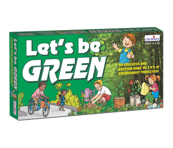 Creatives Lets Be Green Board Game