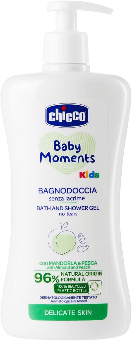 Chicco Baby Moments Shower Gel 500ML For Kids Chicco Yallatoys