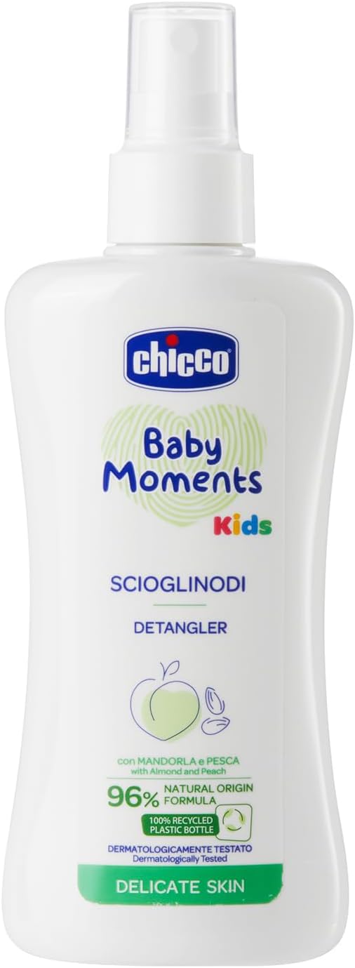Chicco Baby Moments Detangler 200ML For Kids Chicco Yallatoys