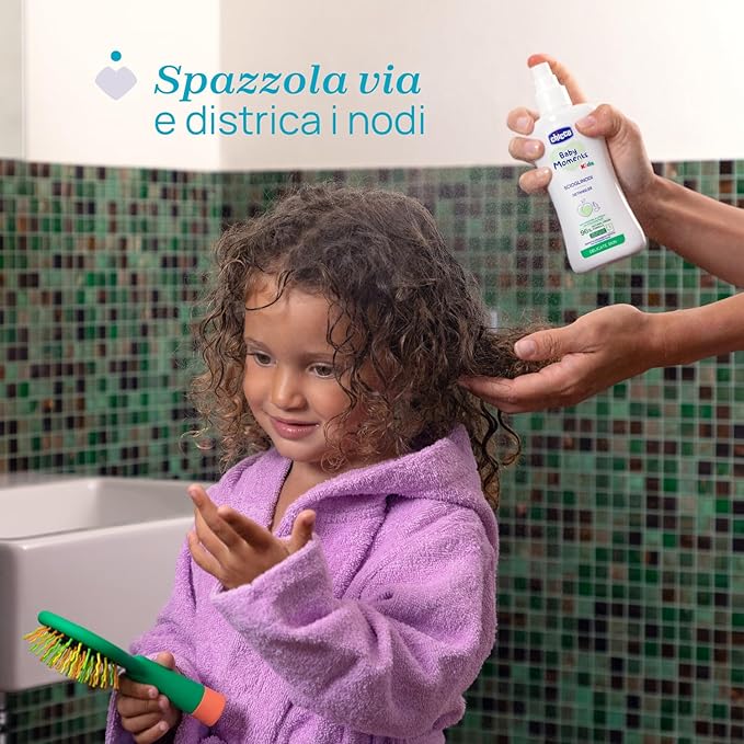 Chicco Baby Moments Detangler 200ML For Kids Chicco Yallatoys