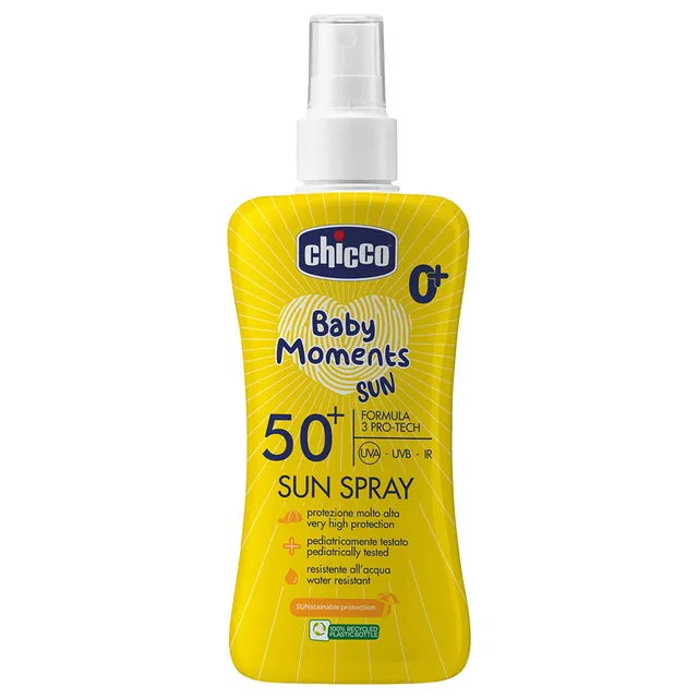 Chicco Sun Spray SPF50+ 150ML Chicco Yallatoys