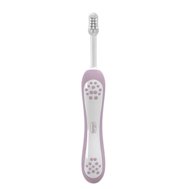 Chicco First Teeth Toothbrush Lilac 6 to 36M Chicco Yallatoys