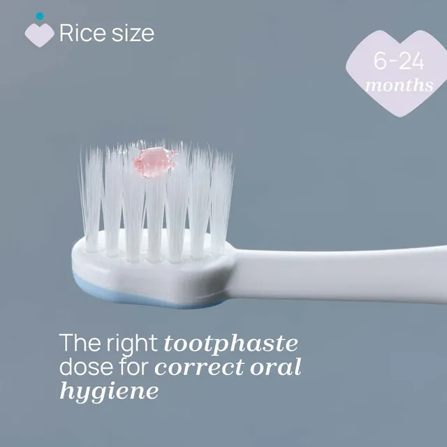 Chicco First Teeth Toothbrush Indigo 6 to 36M Chicco Yallatoys