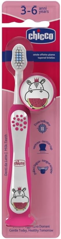 Chicco Toothbrush Hippo 3 to 6Y Chicco Yallatoys