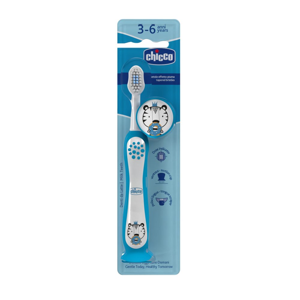 Chicco Toothbrush Tiger 3 to 6Y Chicco Yallatoys