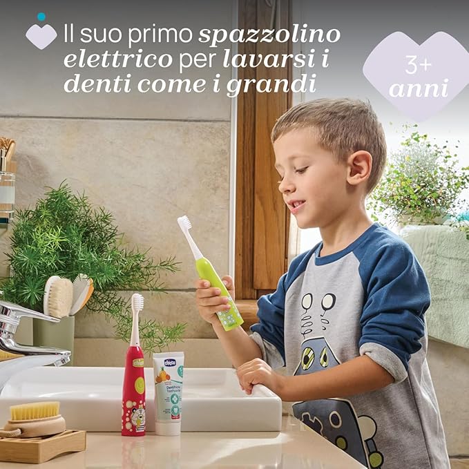 Chicco Electric Toothbrush Tiger 3Y+ Chicco Yallatoys