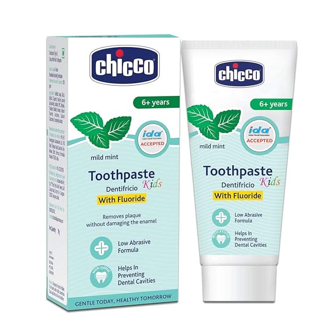 Chicco Toothpaste Mild Mint With Fluoride Chicco Yallatoys