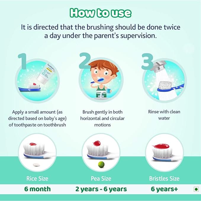 Chicco Toothpaste Mild Mint With Fluoride Chicco Yallatoys