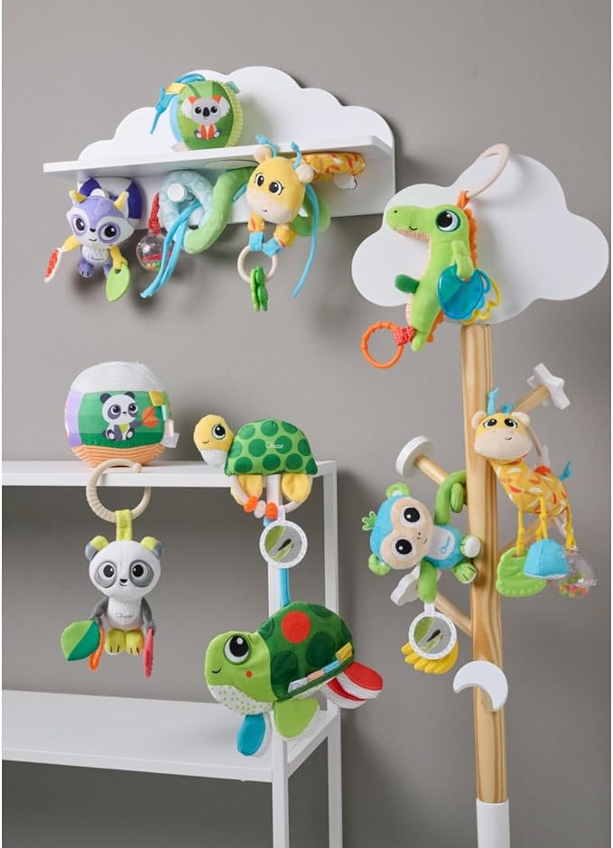 Chicco Portable Monkey On The Go Rattle chicco Yallatoys