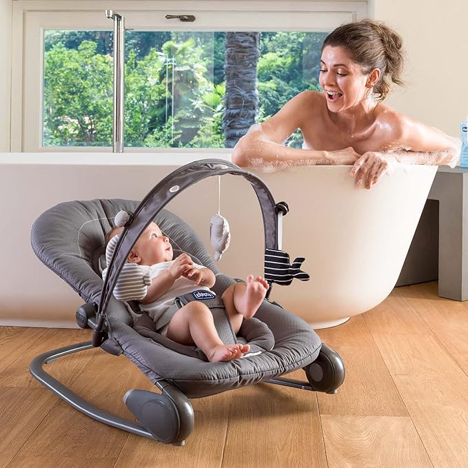 Chicco Hoopla Baby Bouncer 2in 1 Blossom Chicco Yallatoys