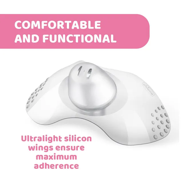Chicco Silicone Nipple Shields Pack of 2 S/M Chicco Yallatoys