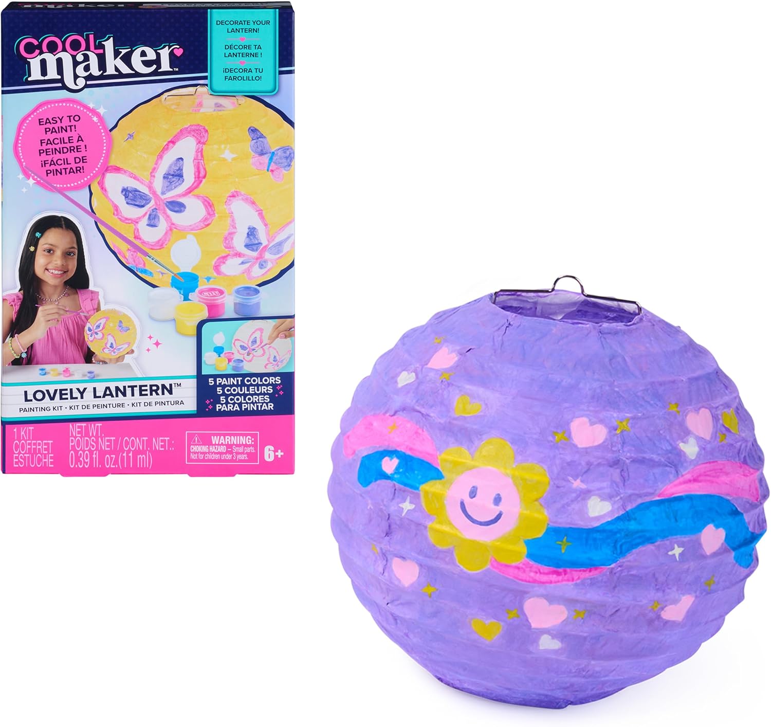 Cool Maker Lovely Lantern Painting Kit with 5 Colors Cool Maker Yallatoys