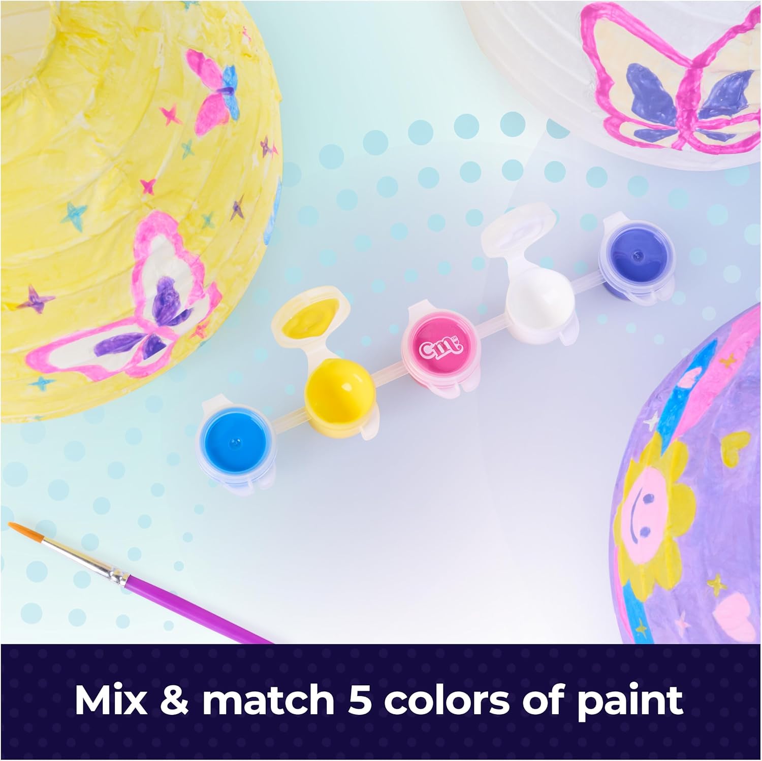 Cool Maker Lovely Lantern Painting Kit with 5 Colors Cool Maker Yallatoys