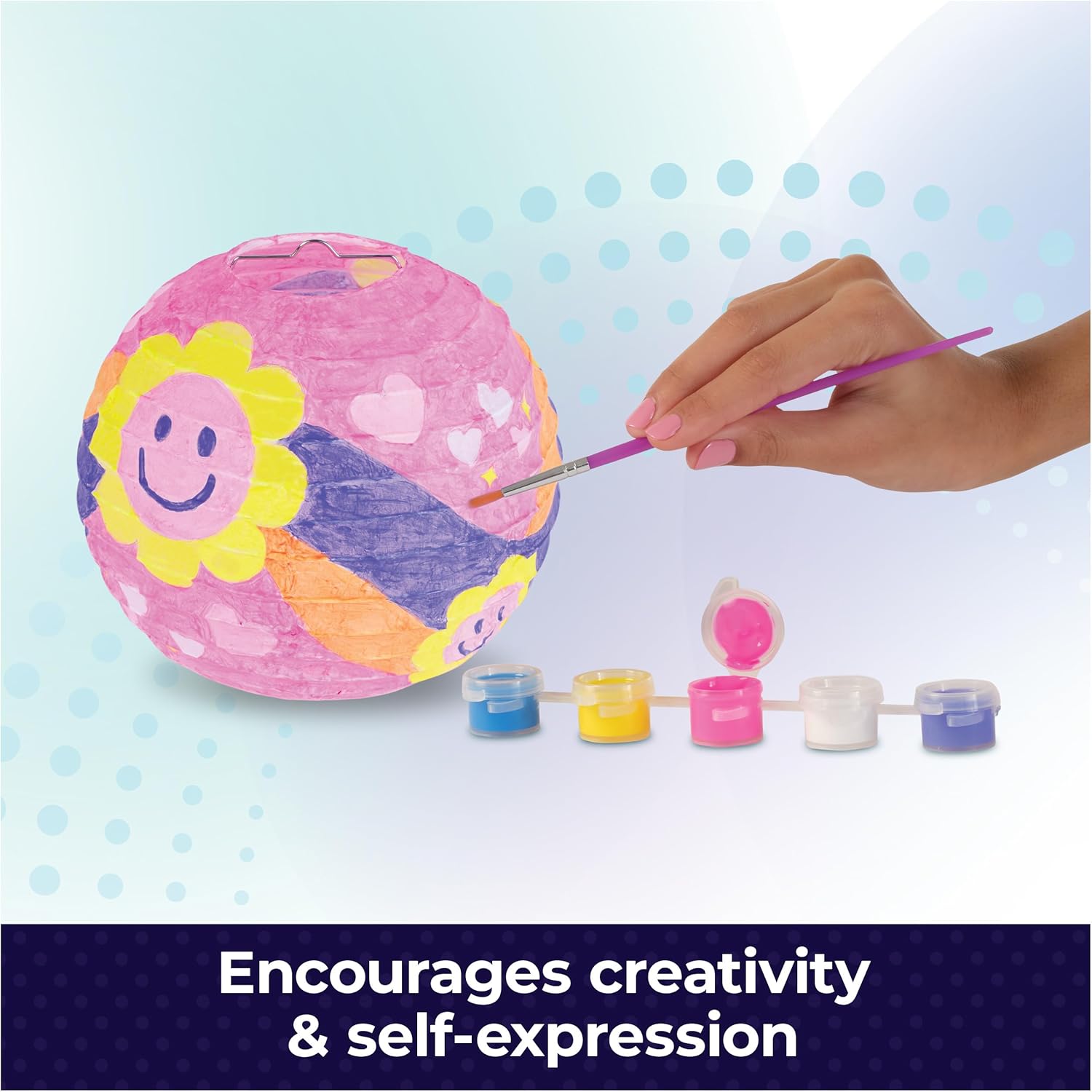 Cool Maker Lovely Lantern Painting Kit with 5 Colors Cool Maker Yallatoys