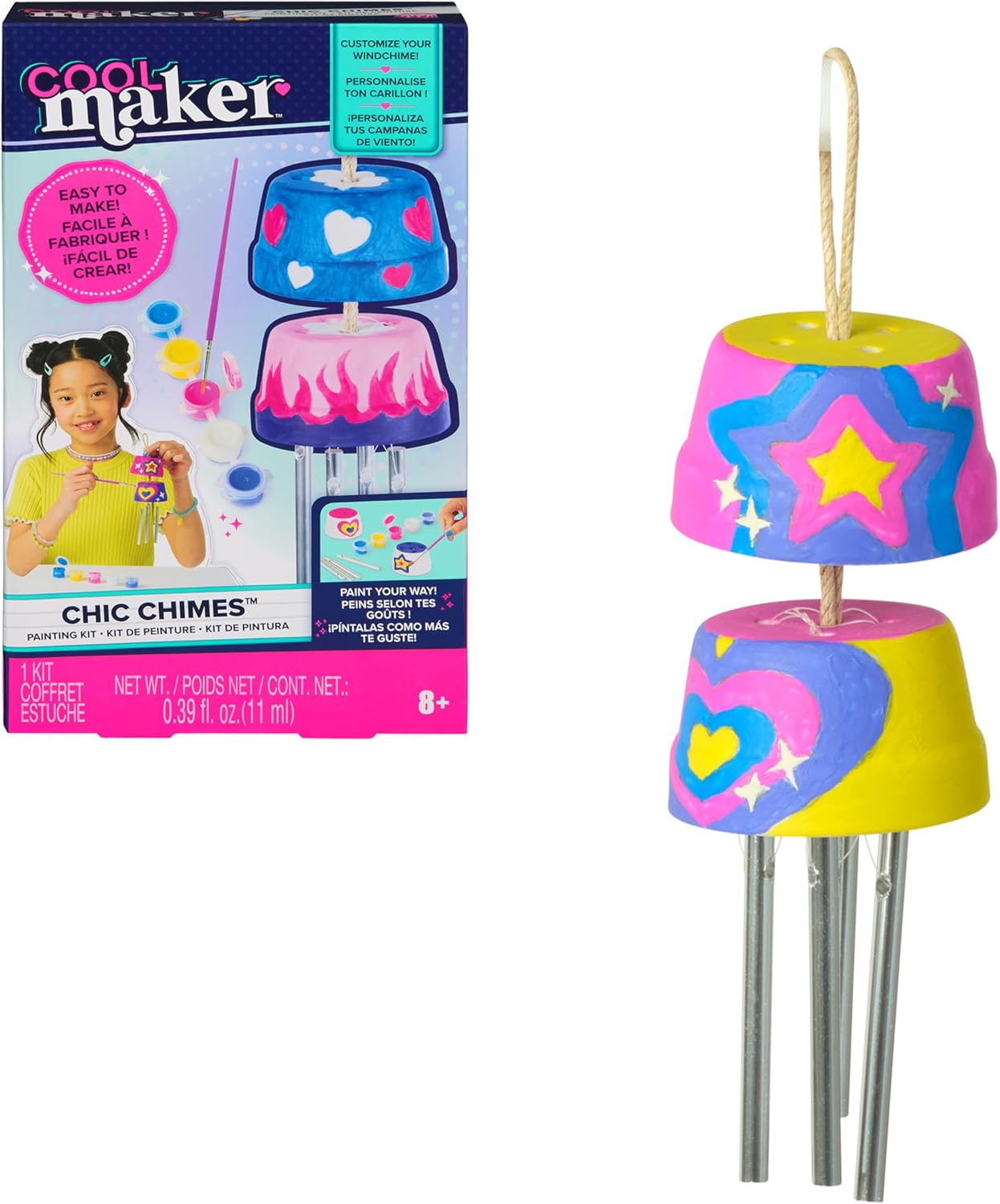 Cool Maker Chic Chimes Painting Kit with 5 Colors Cool Maker Yallatoys