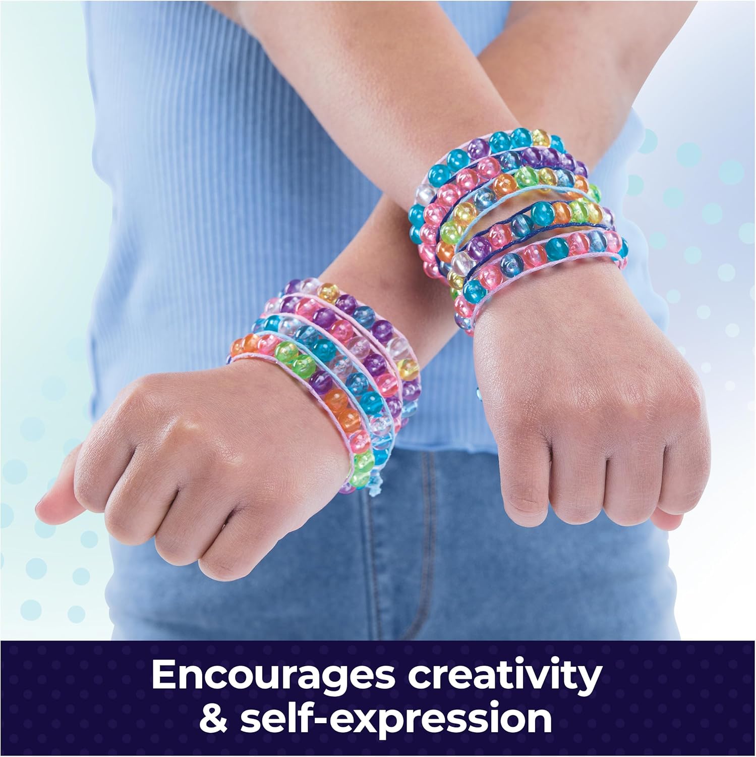 Cool Maker BFF Beads Friendship Bracelet Making Kit 230 Beads for Bracelets Cool Maker Yallatoys