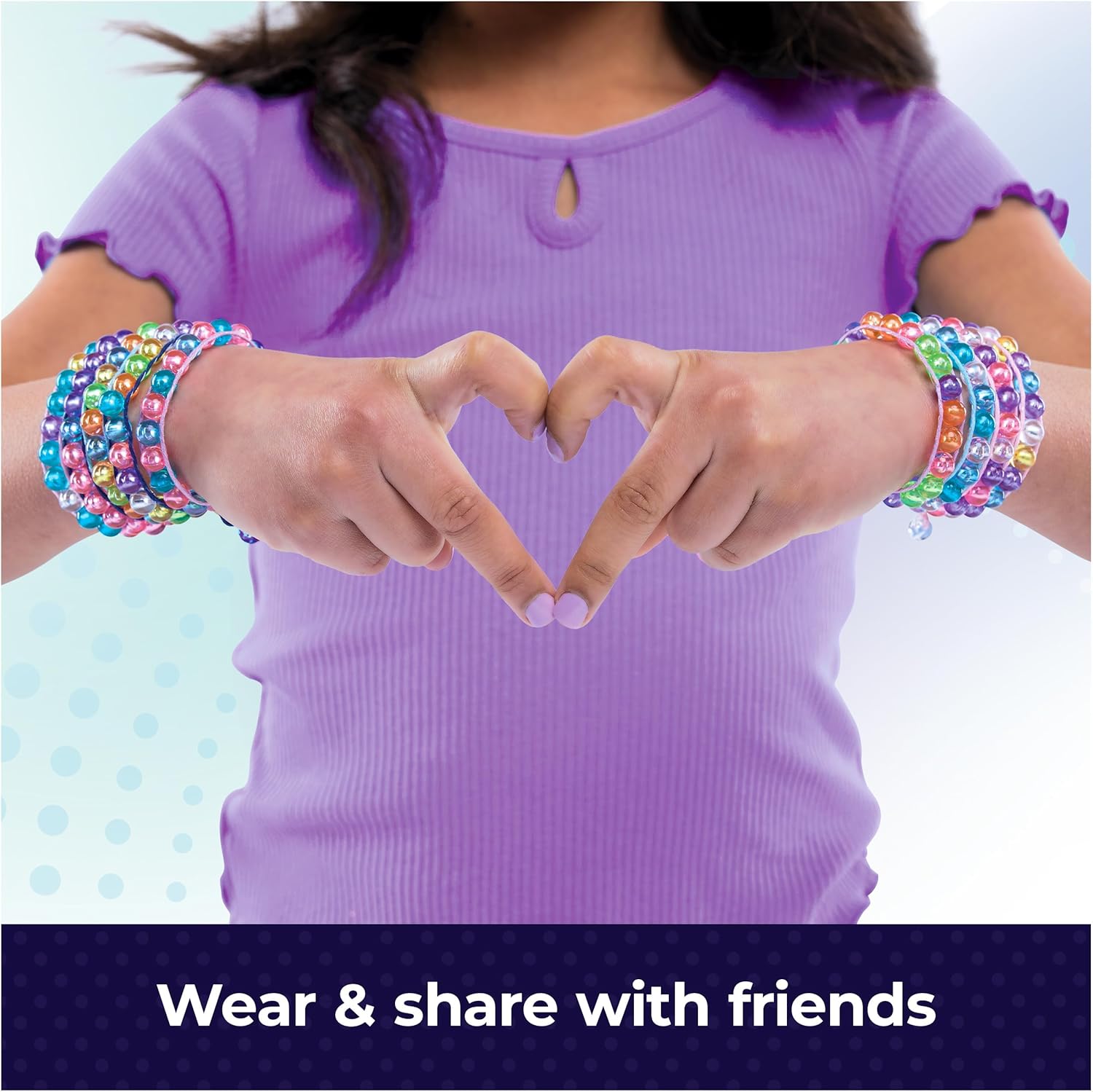 Cool Maker BFF Beads Friendship Bracelet Making Kit 230 Beads for Bracelets Cool Maker Yallatoys