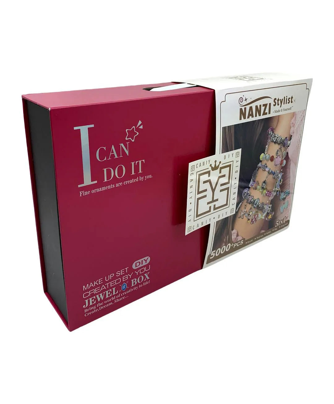 Caniya 5 In 1 DIY Beads Jewelry Making Kit With Jewelry Gift