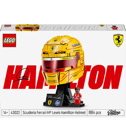 Lego Editions 43022 Scuderia Ferrari HP Lewis Hamilton Helmet 884Pcs