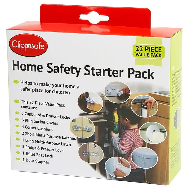 Clippasafe Safety Starter Pack 22 pcs Clippasafe Yallatoys