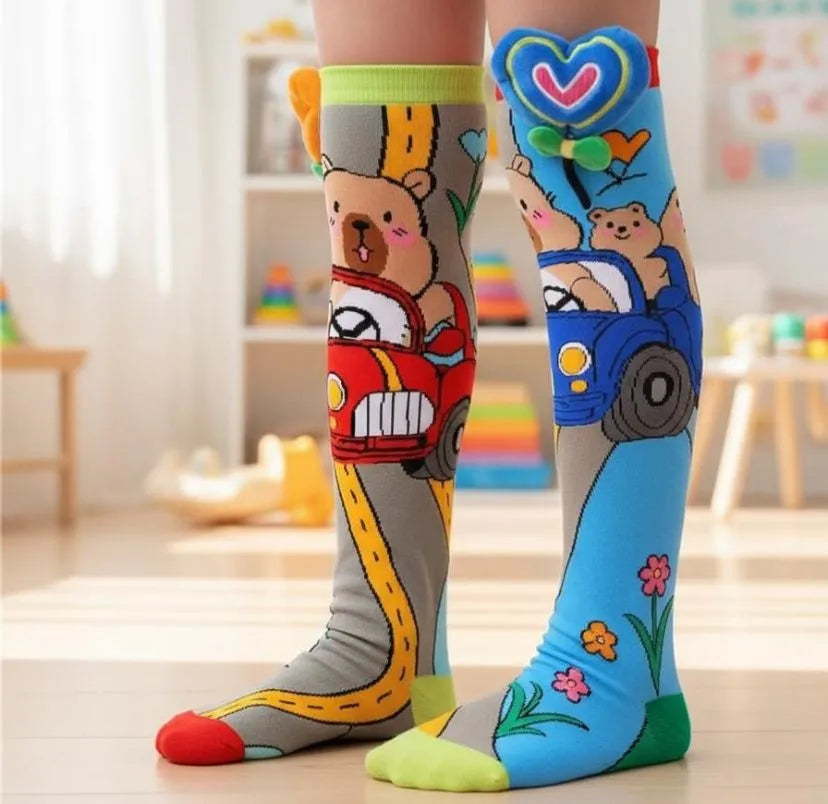 Crazy Socks Cartoon CareBear 3D Socks Crazy Socks Yallatoys