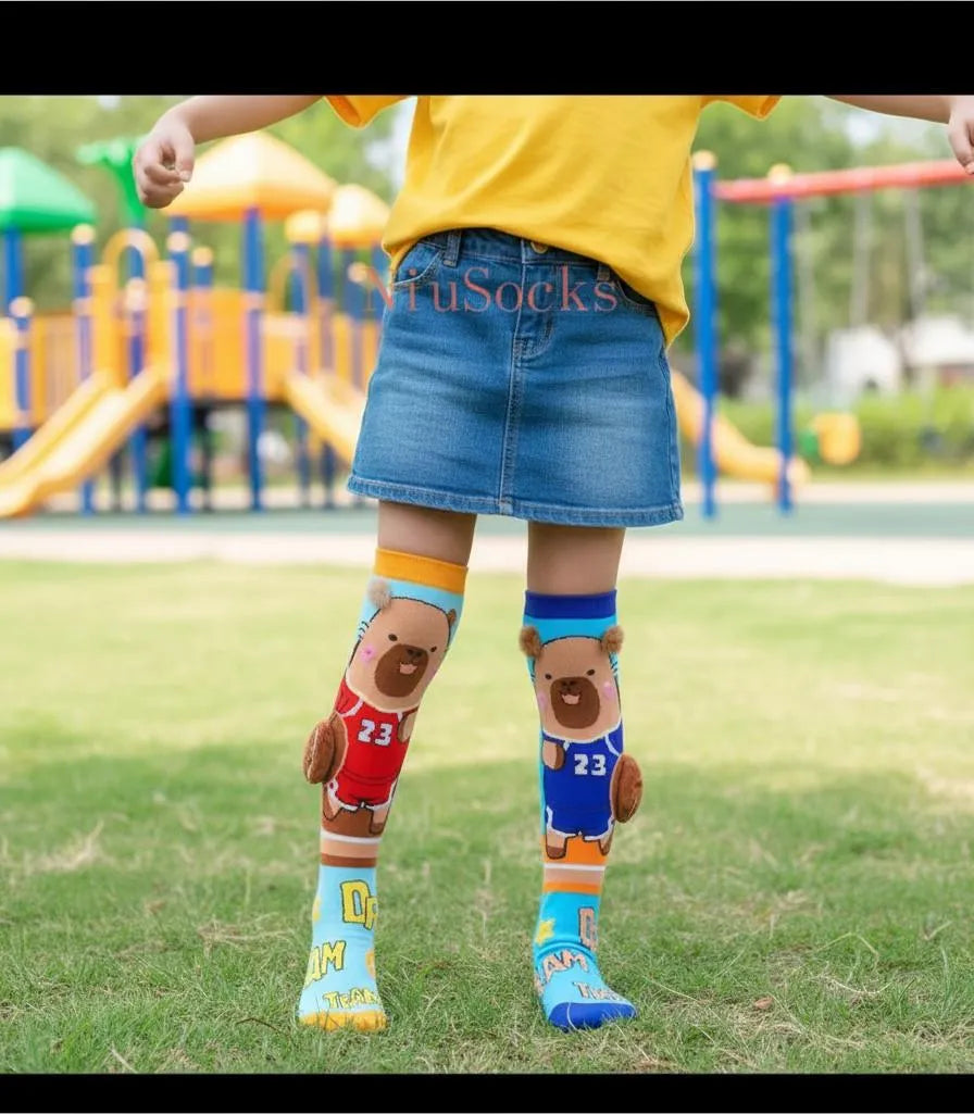 Crazy Socks Capybara Basketball 3D Socks Crazy Socks Yallatoys