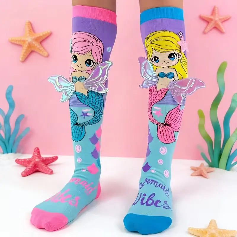 Crazy Socks Fifi & Co Mermaid Sock 3D Socks Crazy Socks Yallatoys