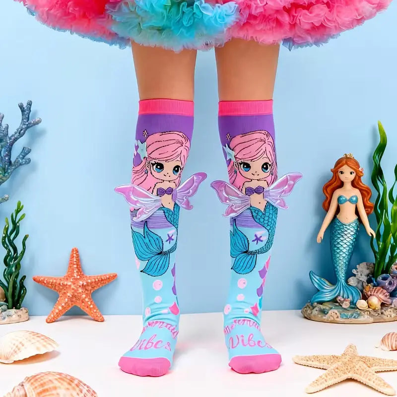 Crazy Socks Fifi & Co Mermaid Sock 3D Socks Crazy Socks Yallatoys