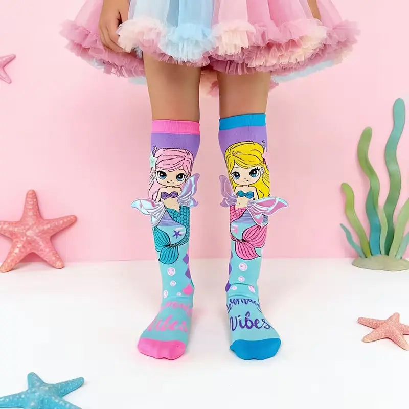 Crazy Socks Fifi & Co Mermaid Sock 3D Socks Crazy Socks Yallatoys