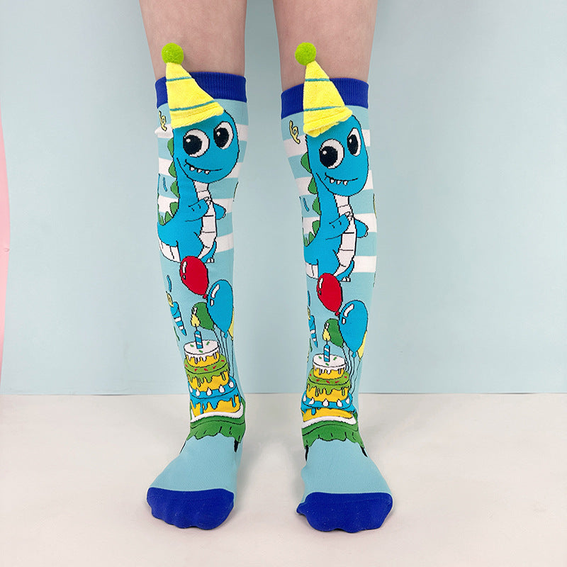 Crazy Socks Dinosaur Socks with 3D Hat Crazy Socks Yallatoys