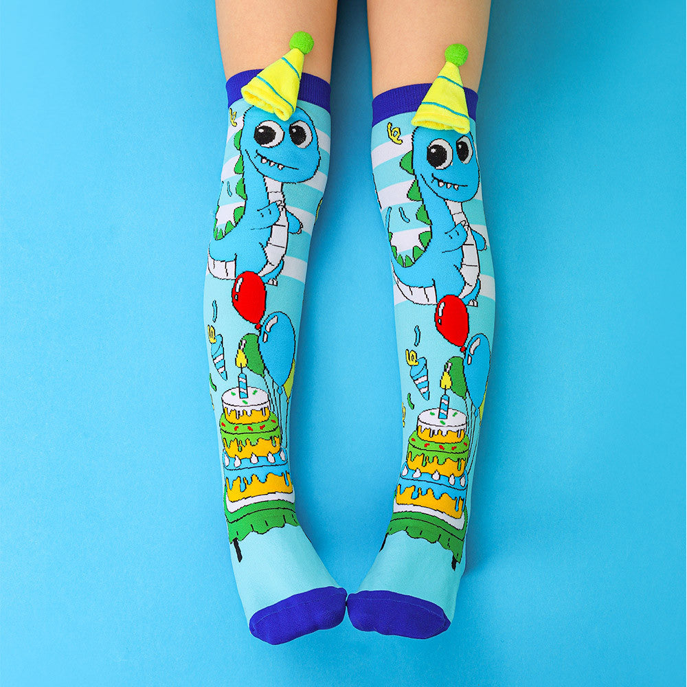 Crazy Socks Dinosaur Socks with 3D Hat Crazy Socks Yallatoys