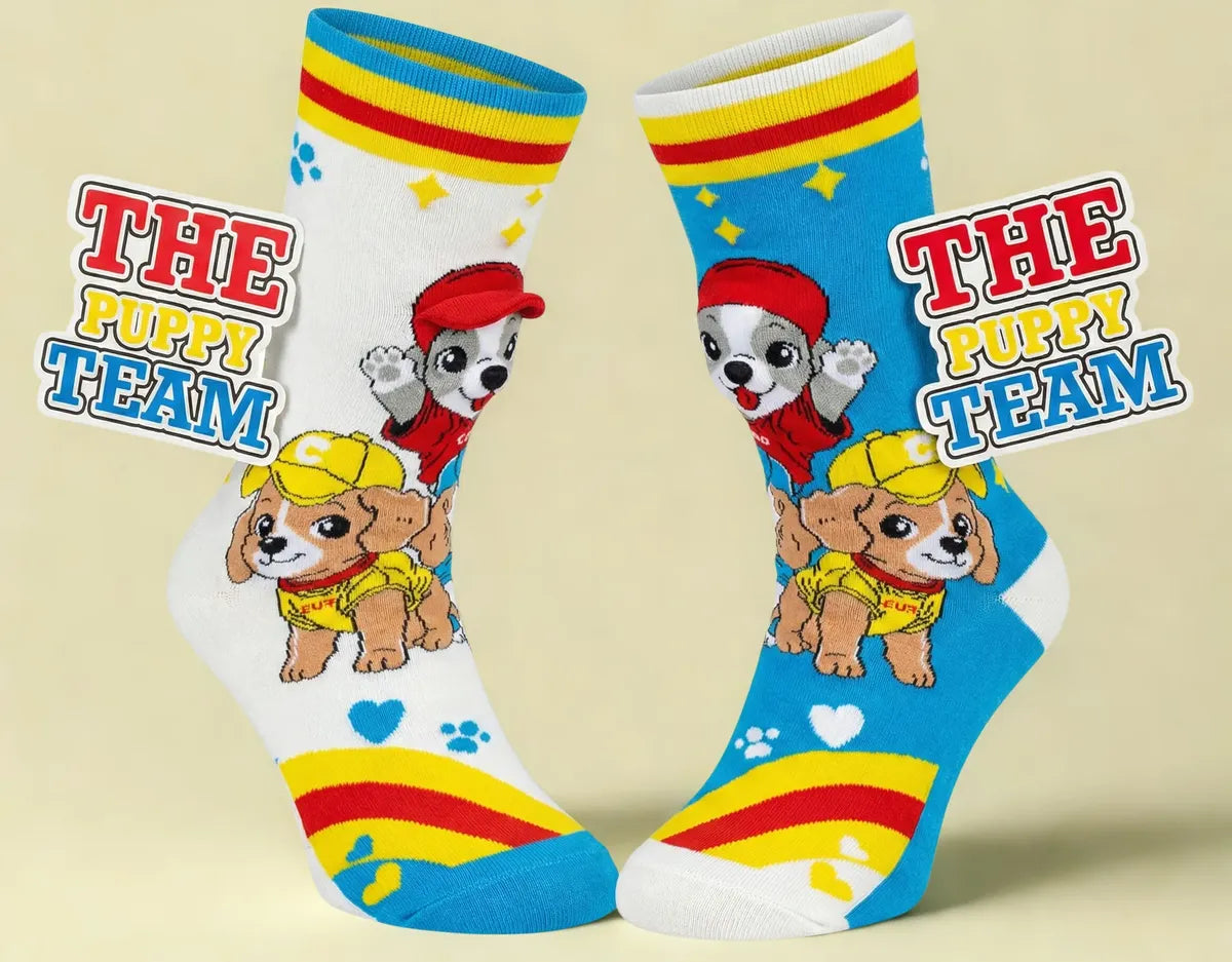 Crazy Socks The Puppy Team Crazy Socks Yallatoys