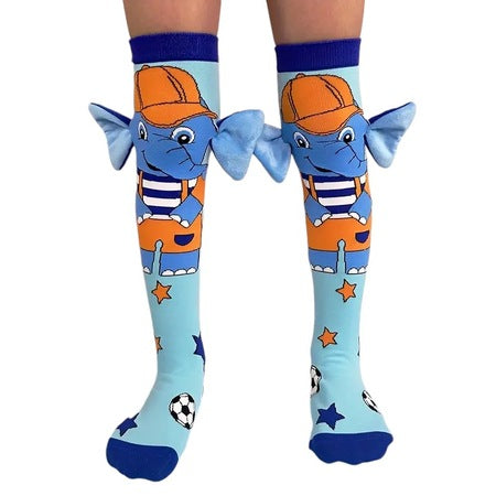 Cartoon Elephant 3D Socks Crazy Socks Yallatoys