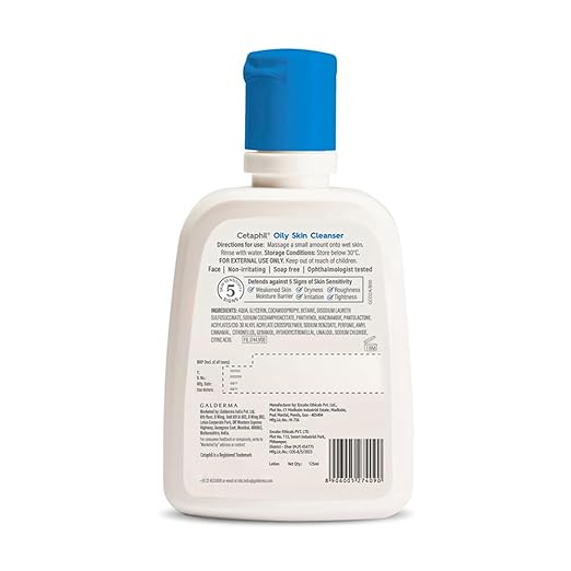 Cetaphil Oily Skin Cleanser 125 Ml CETAPHIL Yallatoys