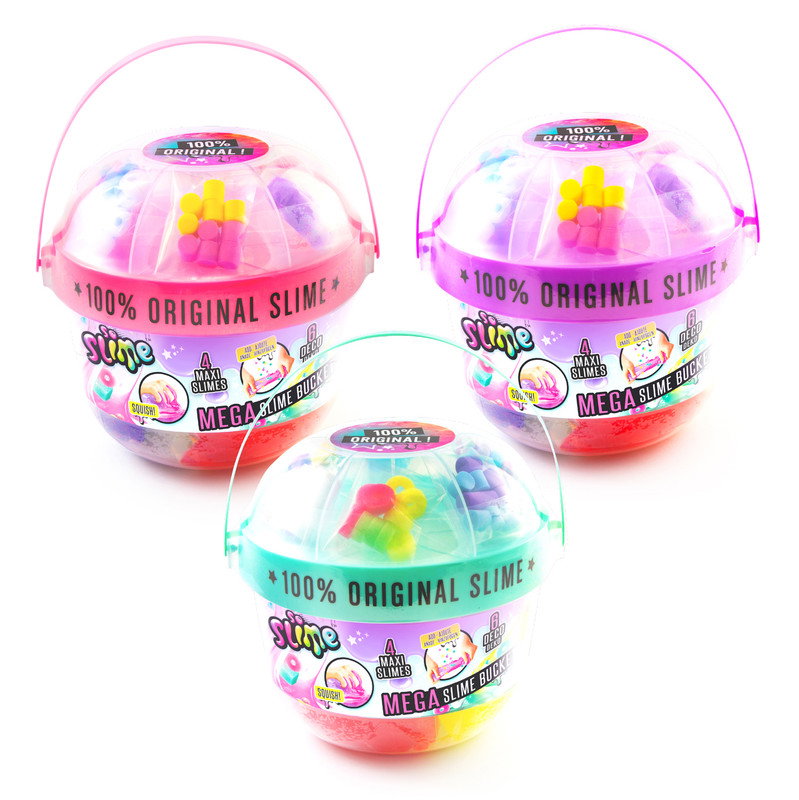 Canal Toys Mega Slime Bucket 800g Assorted