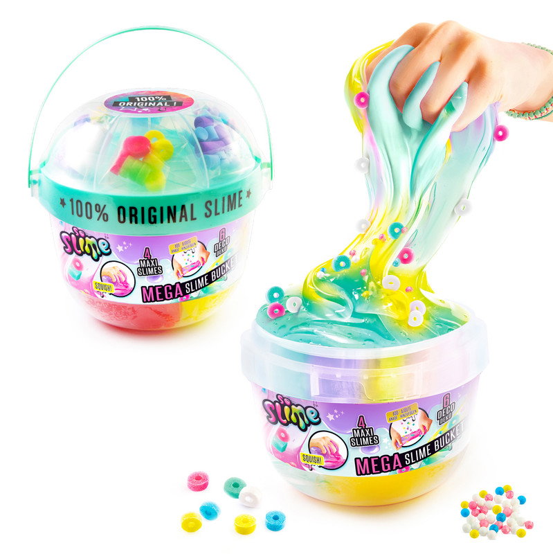 Canal Toys Mega Slime Bucket 800g Assorted