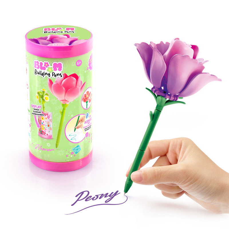 Canal Toys Flower Brick Pen 1 Pack Assorted