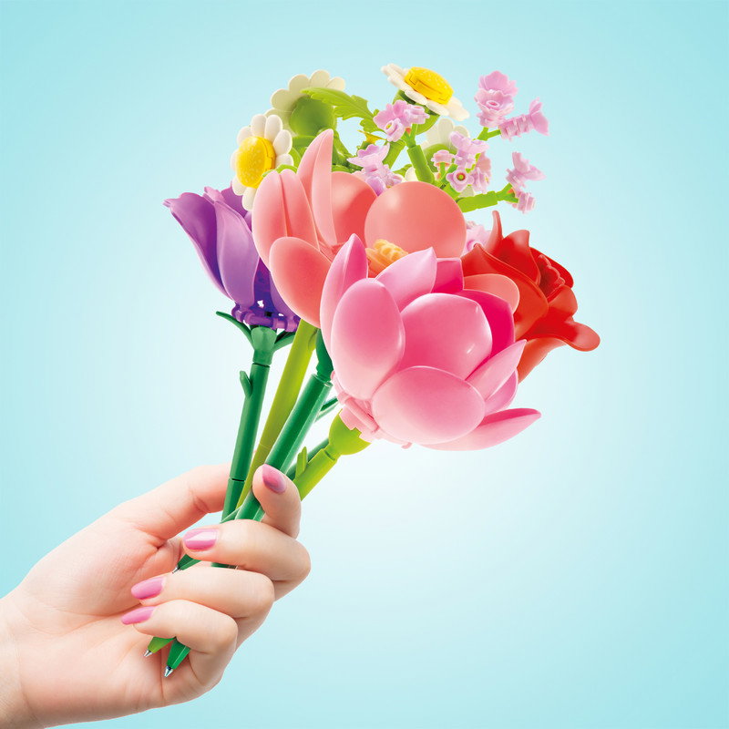 Canal Toys Flower Brick Pen 1 Pack Assorted