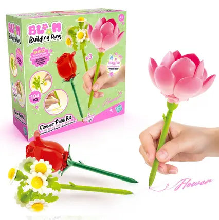 Canal Toys Flower Brick Pen 3 Pack